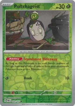 Twilight Masquerade Poltchageist #20/167 reverse holo